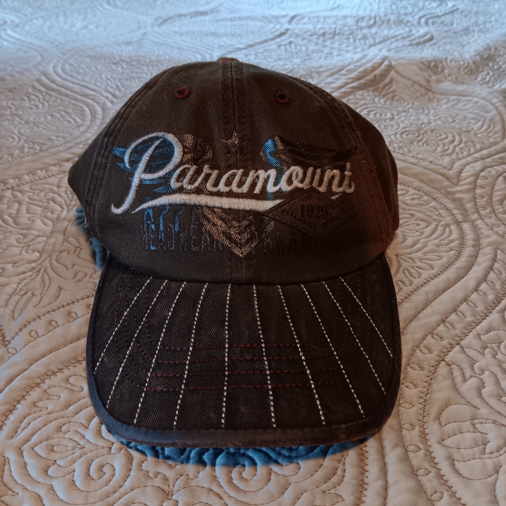 Brown Paramount Cap with Embroidered Logo‎